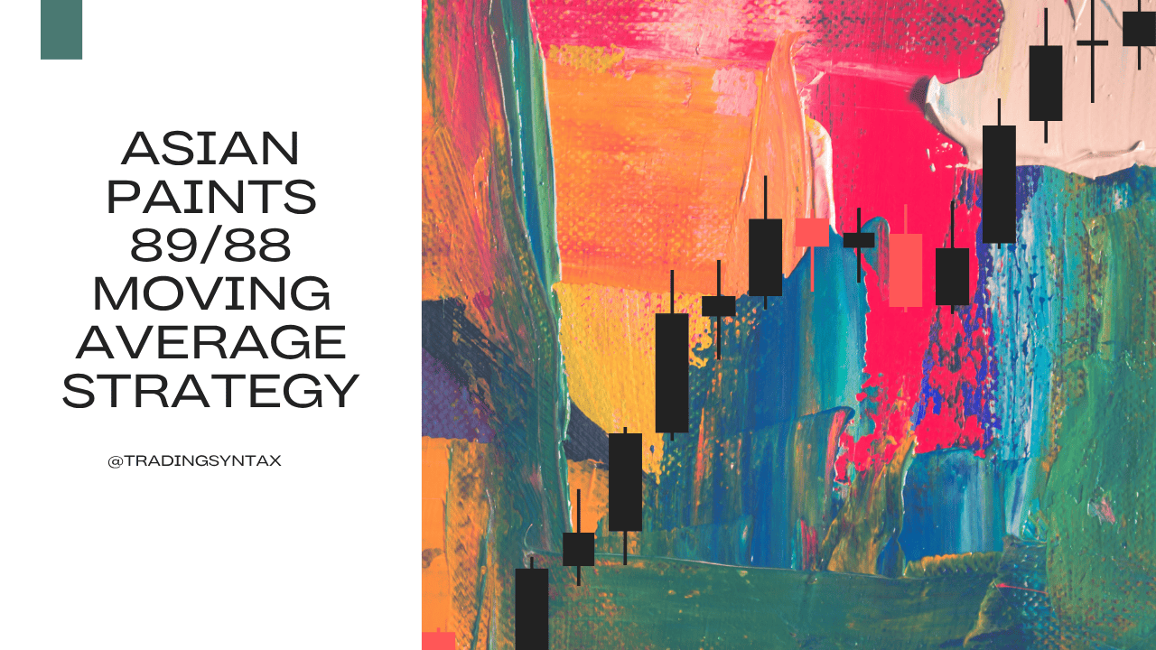 Asian Paints 89/88 Moving Average Strategy Explained